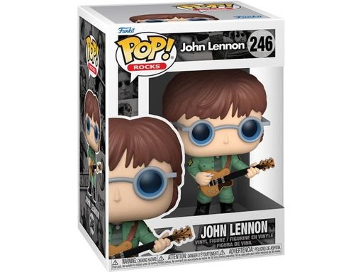 Action Figures and Toys POP! - Music - John Lennon in Military Jacket - Cardboard Memories Inc.