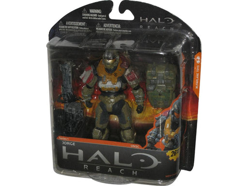 Action Figures and Toys McFarlane Toys - 2010 - Halo Reach Series 1 - Jorge - Action Figure - Cardboard Memories Inc.