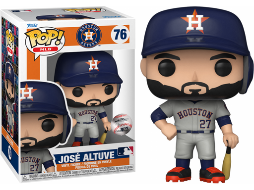 Action Figures and Toys POP! - Sports - MLB - Houston Astros - Jose Altuve (Away Jersey) - Cardboard Memories Inc.