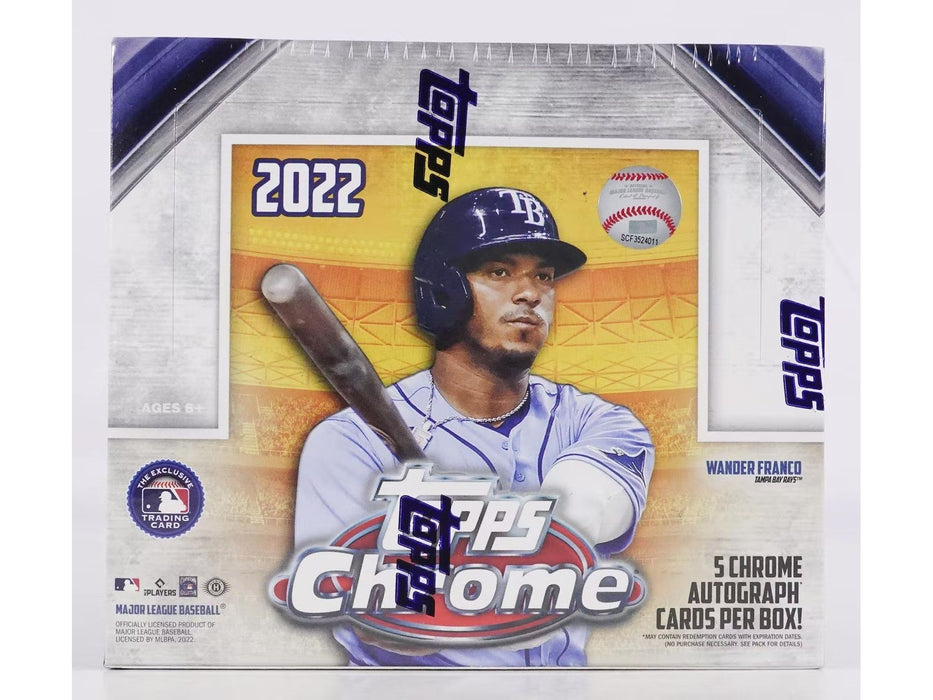 Sports Cards Topps - 2022 - Baseball - Chrome - Jumbo Box - Cardboard Memories Inc.