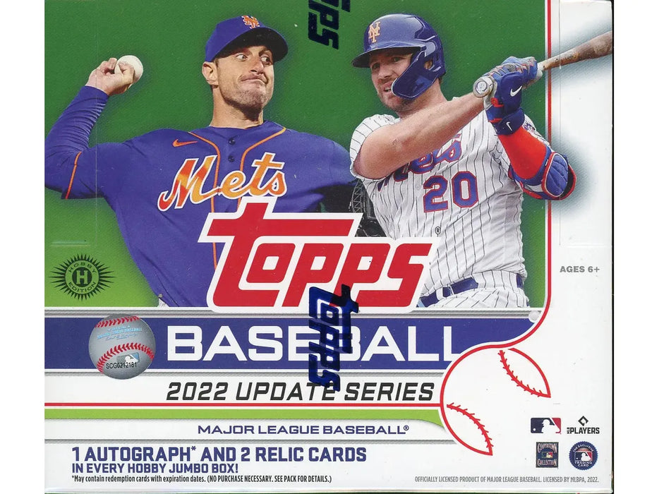 Sports Cards Topps - 2022 - Baseball - Update Series - Jumbo Box - Cardboard Memories Inc.