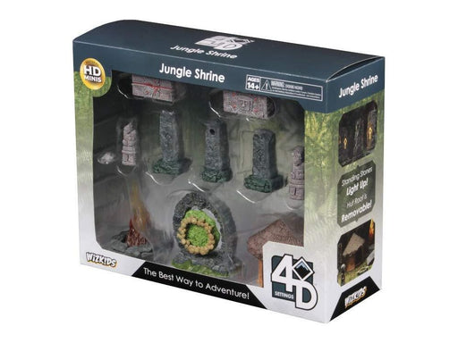 Role Playing Games Wizkids - 4D Settings - Jungle Shrine - Cardboard Memories Inc.