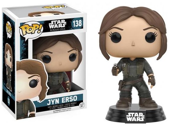 Action Figures and Toys POP! - Movies - Star Wars Rogue One - Jyn Erso - Cardboard Memories Inc.