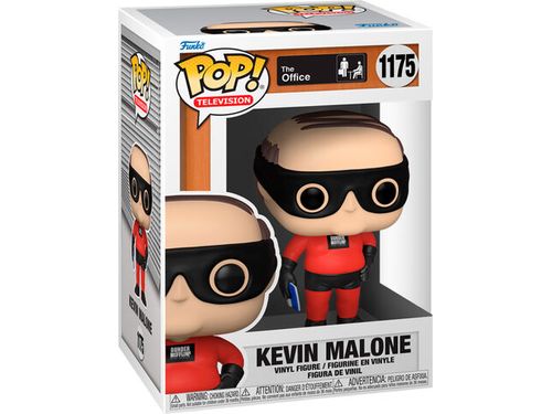Action Figures and Toys POP! - Television - The Office - Kevin Malone as Dunder Mifflin Superhero - Cardboard Memories Inc.