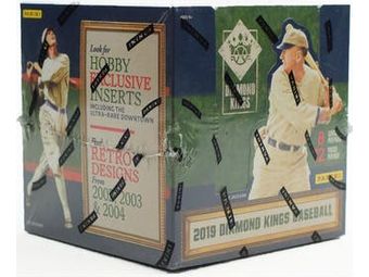 Sports Cards Panini - 2019 Panini - Baseball - Diamond Kings - Hobby Box - Cardboard Memories Inc.