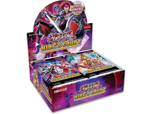 Trading Card Games Konami - Yu-Gi-Oh! - Kings Court - Booster Box - Cardboard Memories Inc.