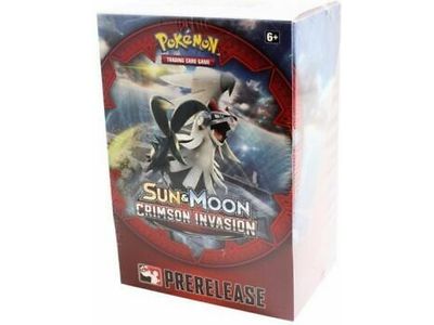 Trading Card Games Pokemon - Sun and Moon - Crimson Invasion - Pre-Release Kit - Cardboard Memories Inc.