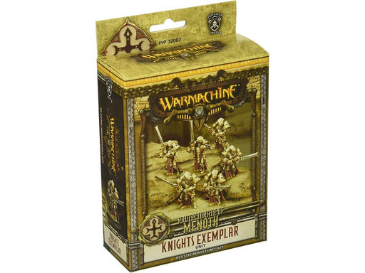 Collectible Miniature Games Privateer Press - Warmachine - Protectorate Of Menoth - Knights Exemplar Unit - Plastic - PIP 32082 - Cardboard Memories Inc.