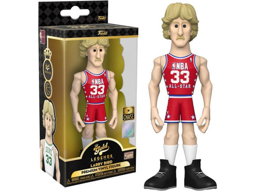 Action Figures and Toys Funko - Gold - Sports - NBA - Boston Celtics - Larry Bird - Chase - Premium Figure - Cardboard Memories Inc.