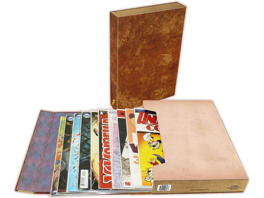 Comic Supplies BCW - Comic Book Stor-Folio - Art - Leather Book - Cardboard Memories Inc.