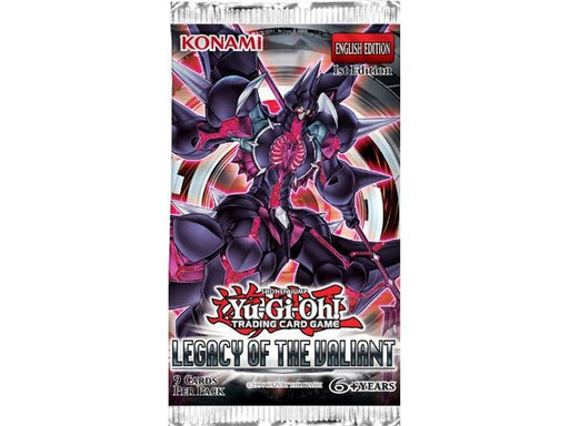 Trading Card Games Konami - Yu-Gi-Oh! - Legacy of the Valiant 1st Edition - Blister Pack - Cardboard Memories Inc.