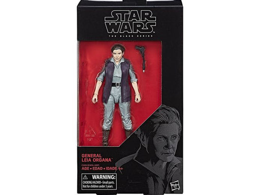 Action Figures and Toys Hasbro - Star Wars - The Black Series - General Leia Organa - Cardboard Memories Inc.
