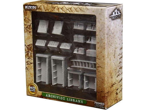 Role Playing Games Wizkids - Dungeons and Dragons - Unpainted Miniature - Deep Cuts - Archivist Library - Cardboard Memories Inc.