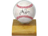 Supplies Ultra Pro - Baseball Holder with Wood Base - Cardboard Memories Inc.
