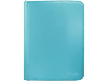 Supplies Arcane Tinmen - 9 Pocket Zip Binder Pro - Vivid - Light Blue - Cardboard Memories Inc.