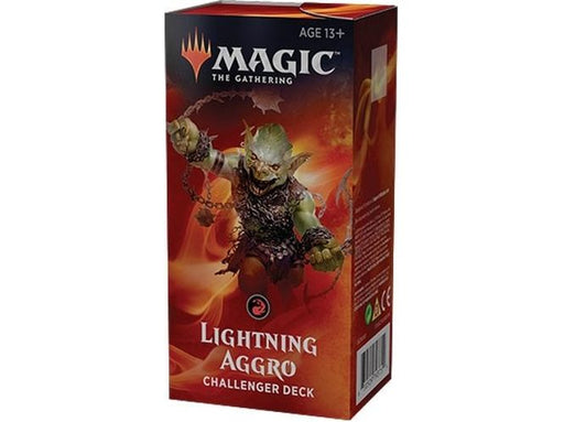 Trading Card Games Magic the Gathering - Challenger Deck 2019 - Lightning Aggro - Cardboard Memories Inc.
