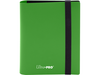 Supplies Ultra Pro - 2 Pocket - Eclipse Pro-Binder - Lime Green - Cardboard Memories Inc.