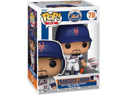 Action Figures and Toys POP! - Sports - MLB - New York Mets - Francisco Lindor - Cardboard Memories Inc.