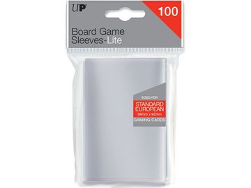 Supplies Ultra Pro - Board Game Card Sleeves Lite - European Special Sized - 59mm x 92mm - Cardboard Memories Inc.