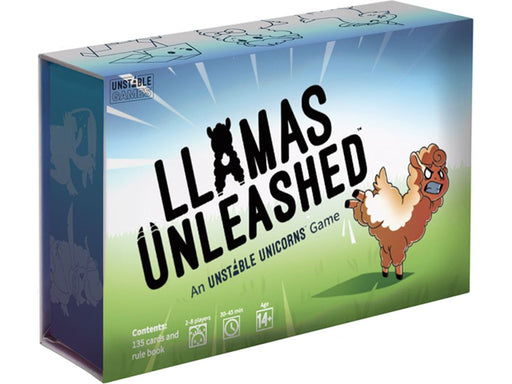 Board Games Ad Magic - Llamas Unleashed Base Game - Cardboard Memories Inc.