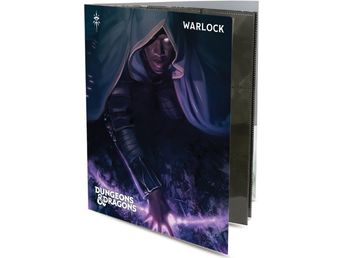 Supplies Ultra Pro - Dungeons and Dragon - Classic Character Folio - Warlock - Cardboard Memories Inc.