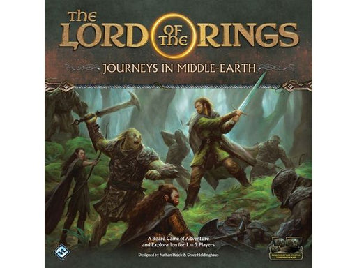 Board Games Fantasy Flight Games - The Lord of the Rings - Journeys in Middle-Earth - Cardboard Memories Inc.