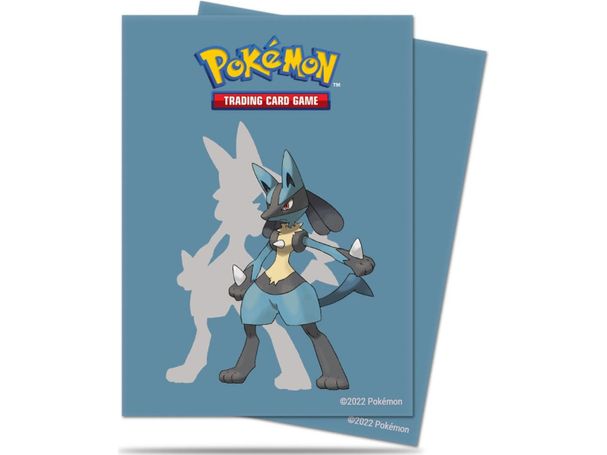Supplies Ultra Pro - Deck Protector Standard Trading Card Sleeves - Pokemon - Lucario - Cardboard Memories Inc.