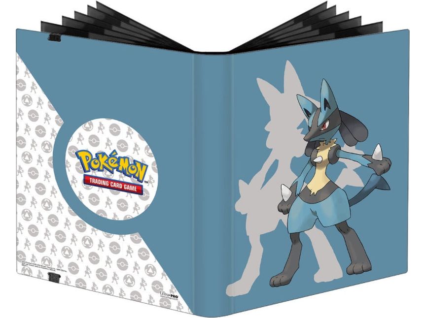 Trading Card Games Ultra Pro - Pokemon - 9 Pocket Pro Binder - Lucario - Cardboard Memories Inc.