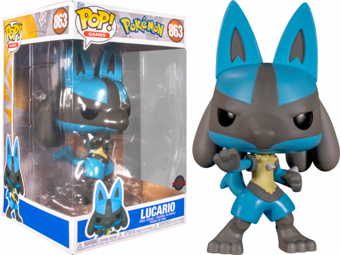 Mega lucario online action figure