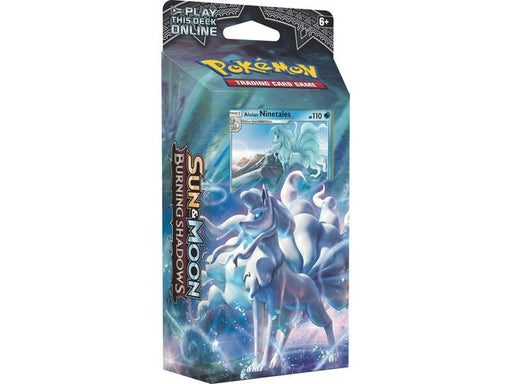 Trading Card Games Pokemon - Sun and Moon - Burning Shadows - Alolan Ninetales - Luminous Frost - Theme Deck - Cardboard Memories Inc.