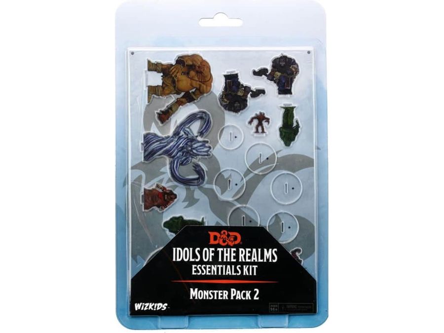 Action Figures and Toys Wizkids - Dungeons and Dragons - 2D Minis - Monster Pack 2 - Cardboard Memories Inc.