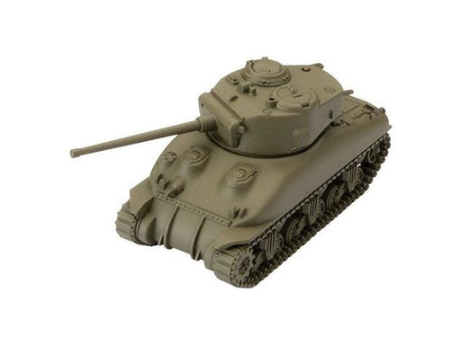 miniatures Gale Force Nine - World of Tanks - Wave 5- American - M4A1 Sherman (76mm) - Medium Tank - 494640 - Cardboard Memories Inc.