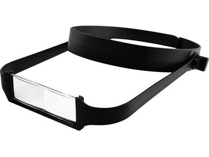 Paints and Paint Accessories Acrylicos Vallejo - Lightweight Headband - Magnifier with 4 Lenses - Cardboard Memories Inc.