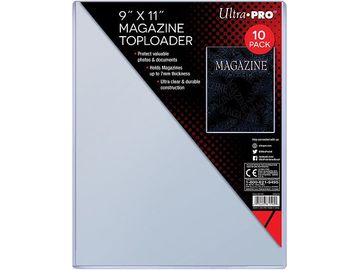 Supplies Ultra Pro - Top Loaders - 9 x 11 Thick Magazine - Cardboard Memories Inc.