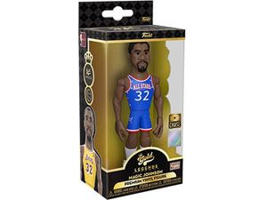 Action Figures and Toys Funko - Gold - Sports - NBA - Los Angeles Lakers - Magic Johnson - Chase - Premium Figure - Cardboard Memories Inc.