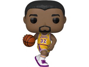 Action Figures and Toys POP! - Sports - NBA - Los Angeles Lakers - Magic Johnson - Yellow Uniform - Cardboard Memories Inc.