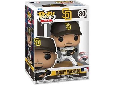 Action Figures and Toys POP! - Sports - MLB - San Diego Padres - Manny Machado - Cardboard Memories Inc.