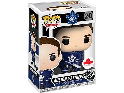 Action Figures and Toys POP! - Sports - NHL - Toronto Maple Leafs - Auston Matthews - Home Jersey - Cardboard Memories Inc.