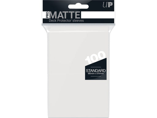Supplies Ultra Pro - Deck Protectors - Standard Size - 100 Count Pro-Matte Clear - Cardboard Memories Inc.