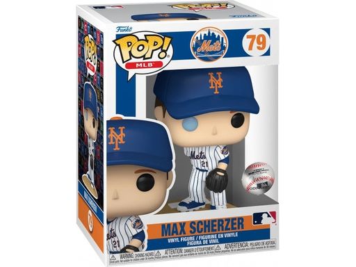 Action Figures and Toys POP! - Sports - MLB - New York Mets - Max Scherzer - Cardboard Memories Inc.