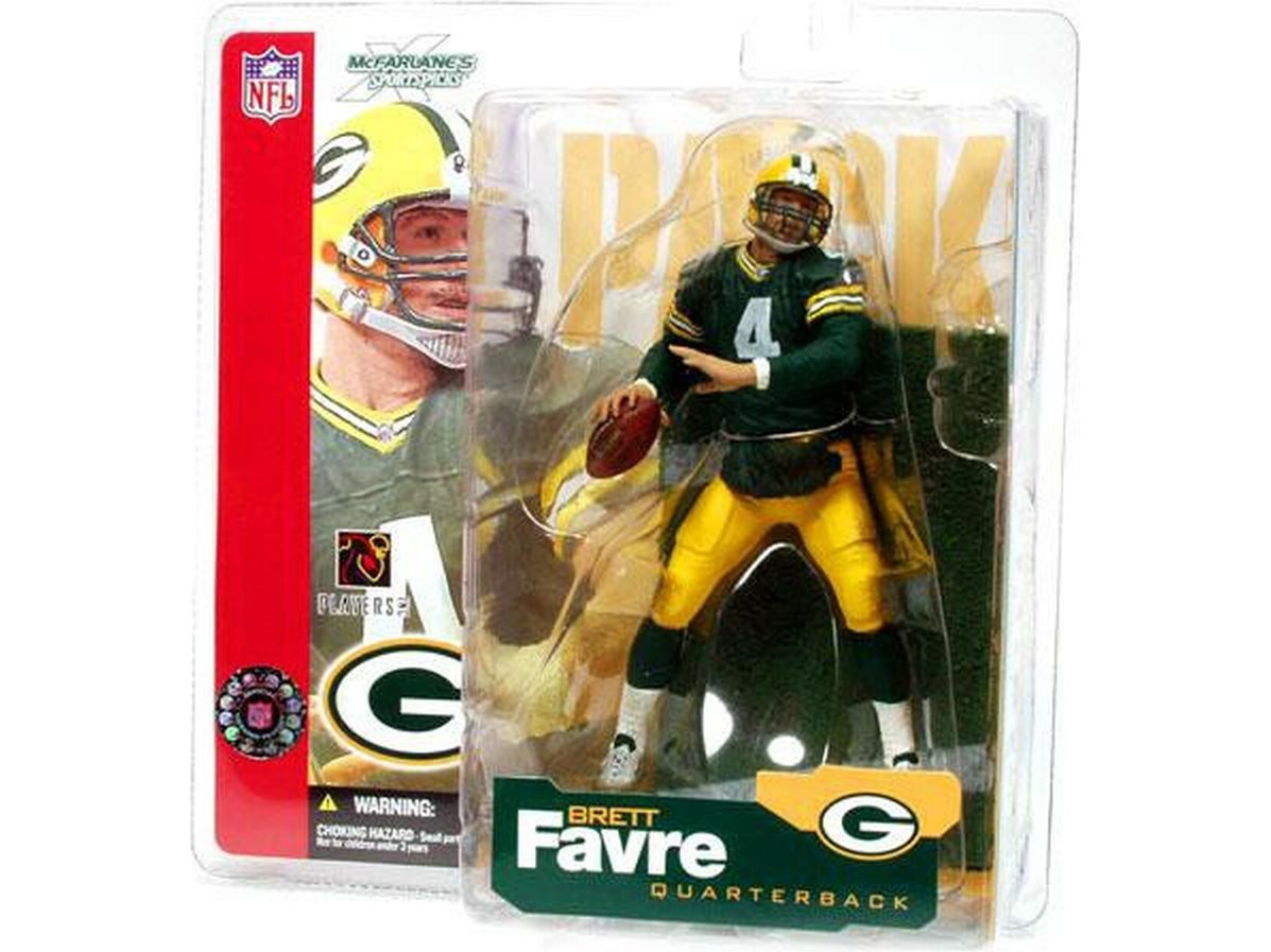 McFarlane Toys - Football - Green Bay Packers - Brett Favre — Cardboard ...