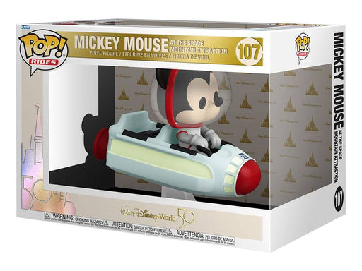 Action Figures and Toys POP! - Movies - Walt Disney World 50 - Mickey Mouse at the Space Mountain Attraction - Cardboard Memories Inc.