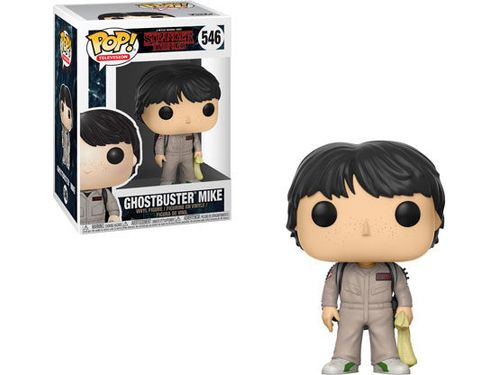 Action Figures and Toys POP! - Television - Stranger Things - Mike - Ghostbusters - Cardboard Memories Inc.