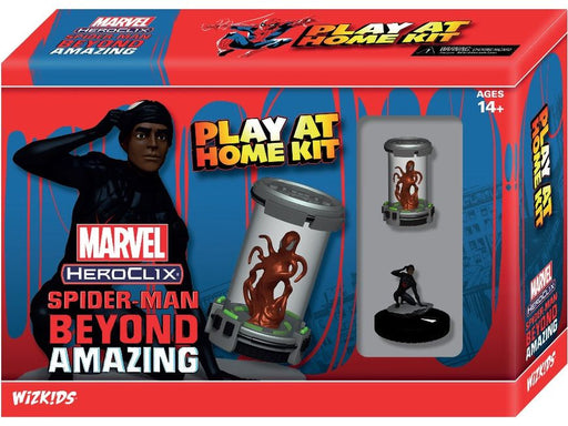 Collectible Miniature Games Wizkids - Marvel - HeroClix - Spider-Man Beyond Amazing - Miles Morales - Play at Home Kit - Cardboard Memories Inc.