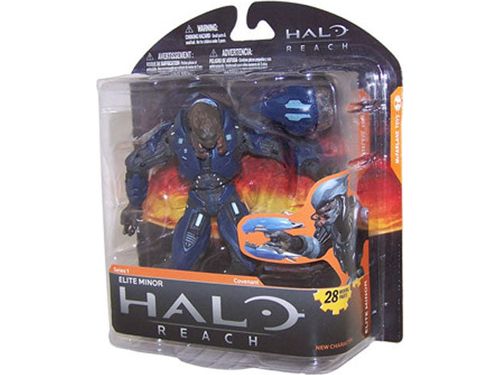 Action Figures and Toys McFarlane Toys - 2010 - Halo Reach Series 1 - Elite Minor - Action Figure - Cardboard Memories Inc.