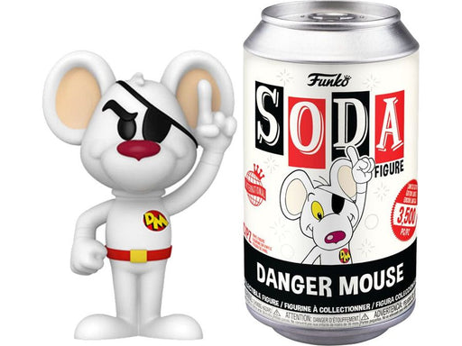 Action Figures and Toys POP! - Television - Soda - Danger Mouse - Cardboard Memories Inc.