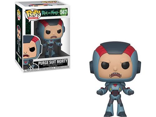 Action Figures and Toys POP! - Television - Rick and Morty - Morty Purge Suit - Cardboard Memories Inc.