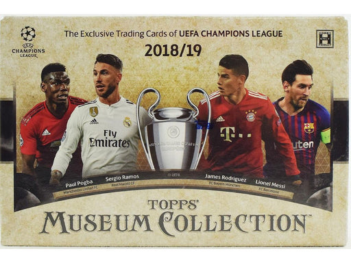 Sports Cards Topps - 2018-19 - Soccer - UEFA Champions League Museum Collection - Hobby Box - Cardboard Memories Inc.