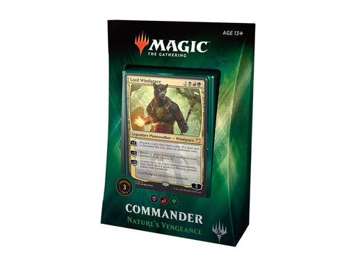 Trading Card Games Magic The Gathering - 2018 Commander Deck - Nature's Vengeance - Cardboard Memories Inc.