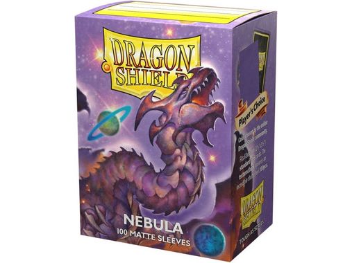 Supplies Arcane Tinmen - Dragon Shield Sleeves - Standard Size - Matte - Nebula - Package of 100 - Cardboard Memories Inc.